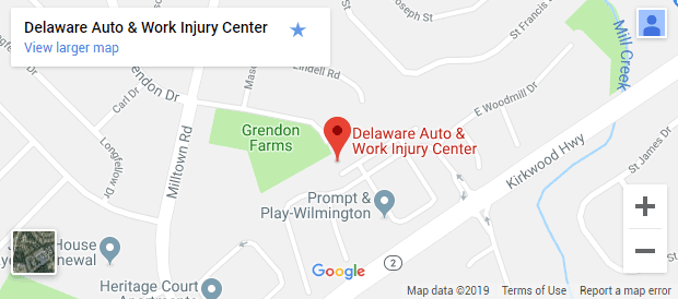 Personal Injury Wilmington DE Map